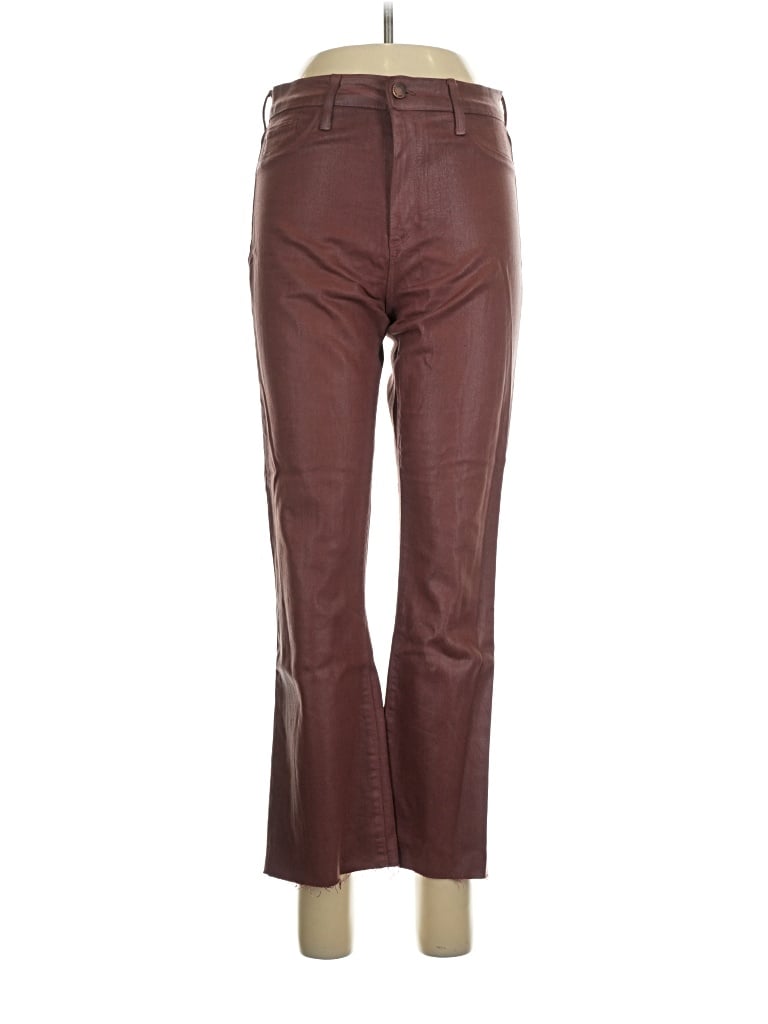 Pre-owned Just Black Casual Pants In Brown