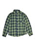 Unbranded Checkered-gingham Green Long Sleeve Button-Down Shirt Size 150 cm / US 12 - photo 1