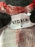 Storia Tie-dye Red Cocktail Dress Size M - photo 7