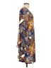 MSK Paisley Blue Casual Dress Size L - photo 4