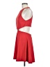 Alice + Olivia 100% Polyester Solid Red Cocktail Dress Size 8 - photo 5