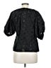 Unbranded 100% Polyester Black 3/4 Sleeve Blouse Size M - photo 2