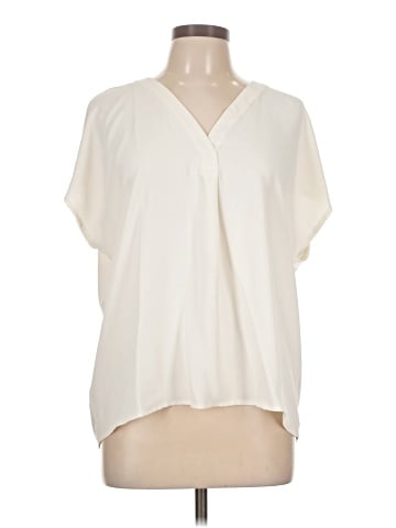 Ann Taylor Short Sleeve Blouse (view 1)