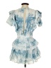 LoveShackFancy 100% Cotton Tie-dye Blue Cocktail Dress Size P (petite) - photo 2
