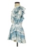LoveShackFancy 100% Cotton Tie-dye Blue Cocktail Dress Size P (petite) - photo 5