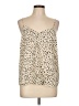 Nine West 100% Polyester Ivory Sleeveless Blouse Size L - photo 1