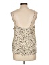 Nine West 100% Polyester Ivory Sleeveless Blouse Size L - photo 2
