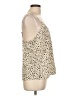Nine West 100% Polyester Ivory Sleeveless Blouse Size L - photo 4