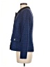 Nina Mclemore Print Blue Wool Blazer Size 6 - photo 5
