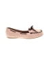 Predictions 100% Leather Pink Flats Size 9 - photo 1