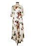 Unbranded Floral Ivory Casual Dress Size S - photo 1