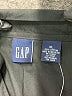 Gap 100% Cotton Black 3/4 Sleeve Button-Down Shirt Size XL - photo 7