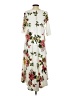 Unbranded Floral Ivory Casual Dress Size S - photo 2