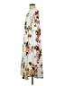 Unbranded Floral Ivory Casual Dress Size S - photo 5