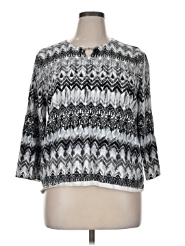 Alfred Dunner 3/4 Sleeve Top