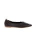 Everlane Solid Black Brown Flats Size 9 1/2 - photo 1