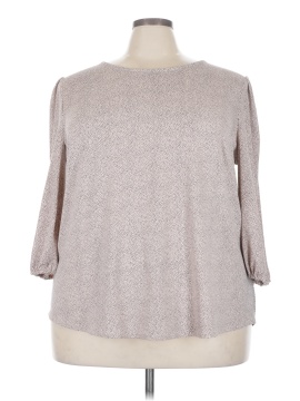 Adrianna Papell 3/4 Sleeve Top (view 1)
