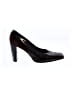 Ivory 100% Leather Houndstooth Black Heels Size EU 38 1/2 - photo 1