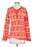 Assorted Brands 100% Polyester Orange Pullover Sweater Size XS - photo 1