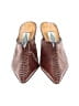 Ivory Paisley Brown Mule/Clog Size EU 38 1/2 - photo 2
