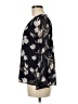 Charming Charlie 100% Polyester Black 3/4 Sleeve Blouse Size M - photo 5