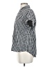 Madewell Checkered-gingham Black Short Sleeve Blouse Size XS - photo 5