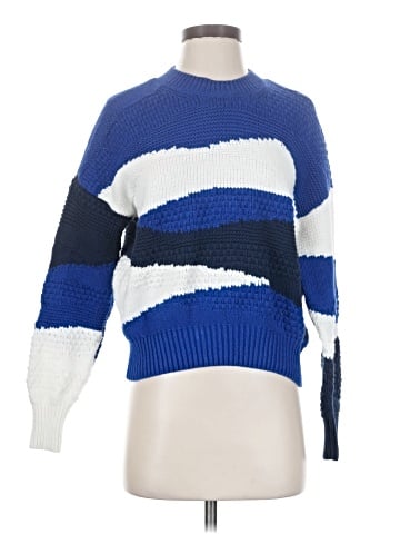 Madewell Intarsia Crewneck Sweater (view 1)