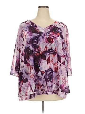Jennifer Lopez 3/4 Sleeve Blouse (view 1)