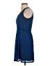 Emmelee 100% Polyester Chevron-herringbone Blue Casual Dress Size S - photo 5