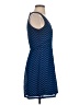 Emmelee 100% Polyester Chevron-herringbone Blue Casual Dress Size S - photo 4