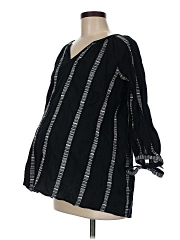a:glow 3/4 Sleeve Blouse (view 1)
