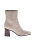 Nine West Ivory Tan Ankle Boots Size 10 - photo 1