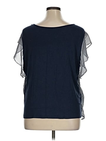 DG^2 by Diane Gilman Short Sleeve Blouse (view 2)