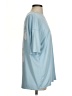 Shein Blue 3/4 Sleeve T-Shirt Size 4 - photo 4