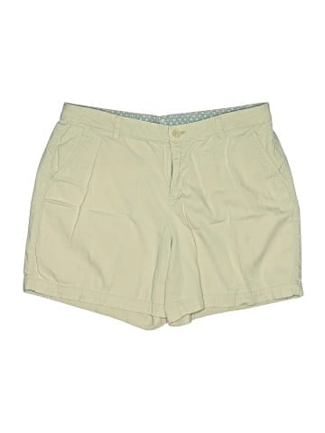 Liz Claiborne Khaki Shorts (view 1)