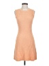 Zara Tweed Orange Cocktail Dress Size S - photo 1