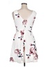 Trixxi Floral White Casual Dress Size XL - photo 2