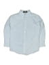 Dockers Blue Long Sleeve Button-Down Shirt Size 10 - photo 1