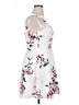 Trixxi Floral White Casual Dress Size XL - photo 4