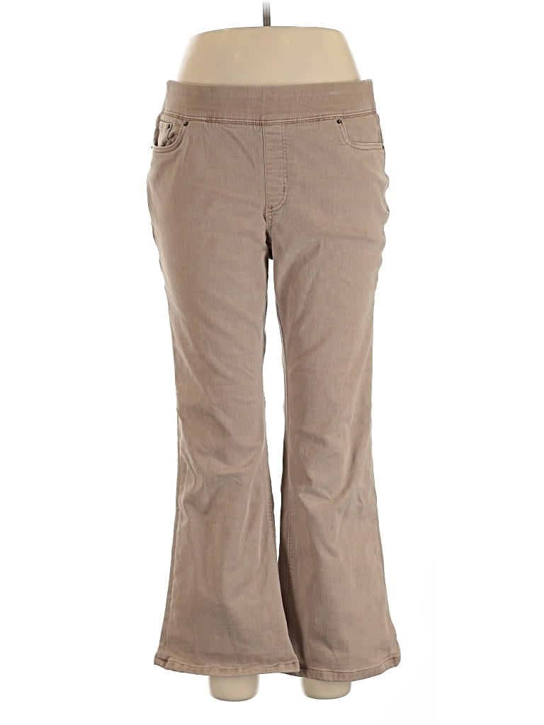 Pre-owned D&co. Jeans In Tan