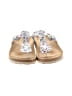 Yokono 100% Leather Floral White Sandals Size EU 40 - photo 2