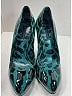 Dolce & Gabbana Animal Print Teal Heels Size EU 38 - photo 5