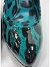 Dolce & Gabbana Animal Print Teal Heels Size EU 38 - photo 3