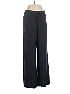 athleta black dress pants Athleta Black Soft Lounge Elastic Waist Wide Leg Studio Pant –  famousbrandstrading main image 0