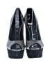 B Brian Atwood Gray Gold Heels Size 6 - photo 2