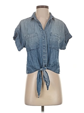 Bella Dahl Short Sleeve Blouse (view 1)