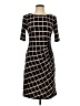 Connected Apparel Graphic Black Cocktail Dress Size 10 - photo 1