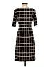 Connected Apparel Graphic Black Cocktail Dress Size 10 - photo 2