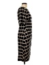 Connected Apparel Graphic Black Cocktail Dress Size 10 - photo 4