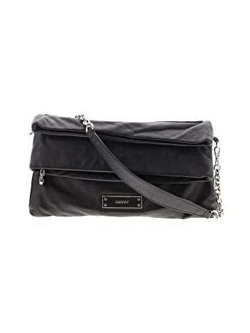DKNY Leather Shoulder Bag (view 1)